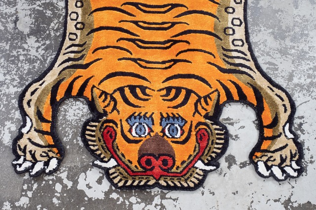 Tibetan Tiger Rug 《Sサイズ•シルク114》チベタンタイガーラグ