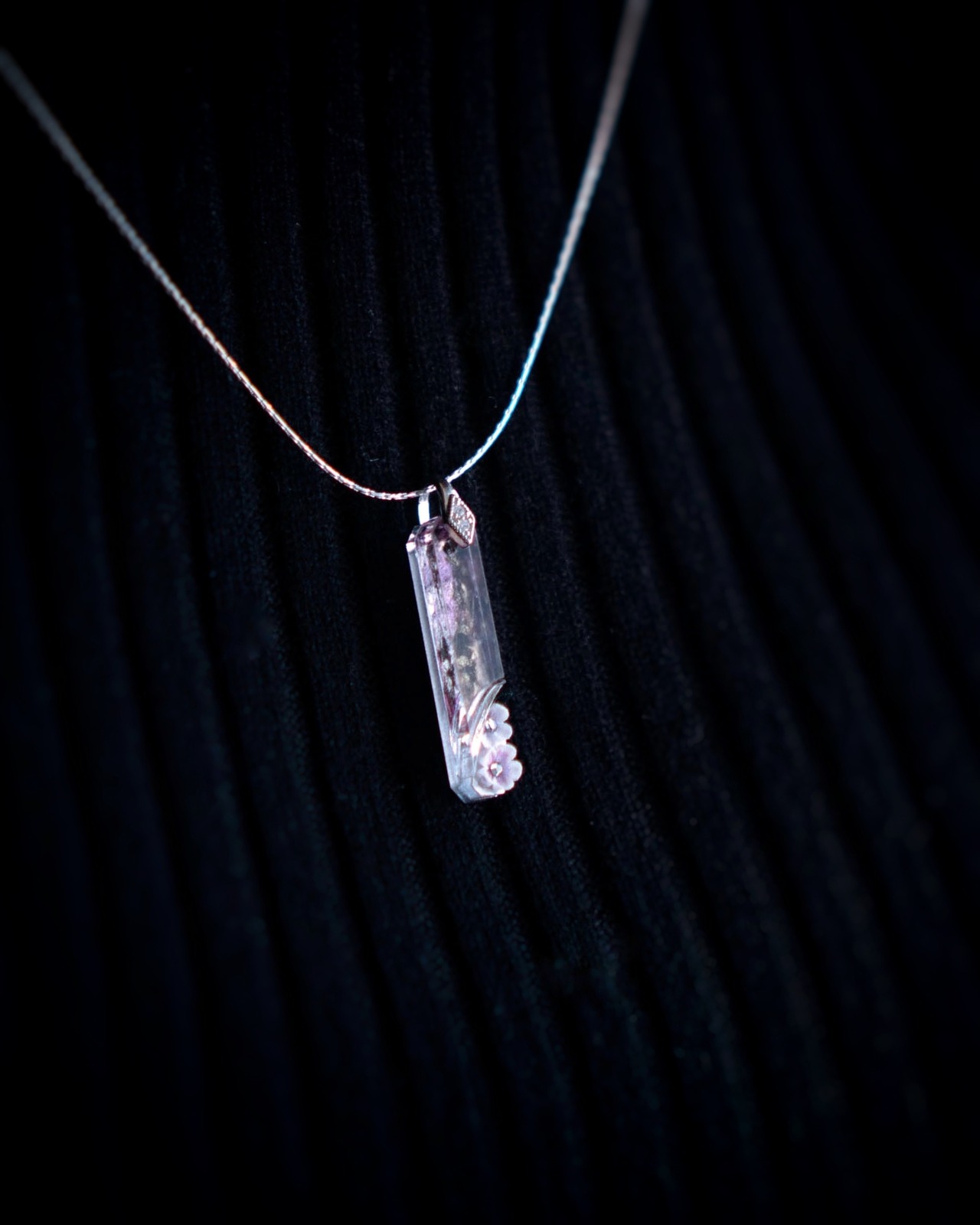 宵桜ーYOIZAKURAー　necklace