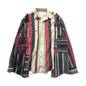 REMAKE SHIRTS リメイクストライプシャツ【Shirts46】
