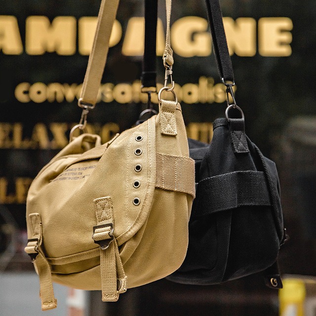 M1961 field pack motif canvas shoulder bag 00347