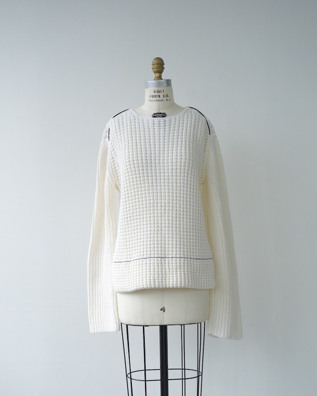 Cotton low gauge knit〈CÉLINE by phoebe philo〉