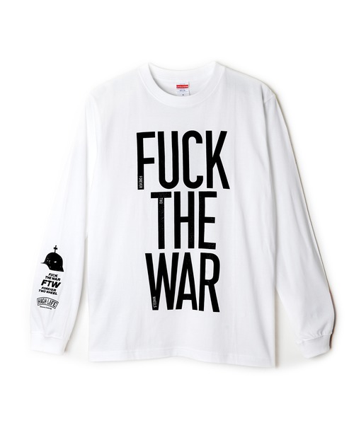 FUCK THE WAR【能登半島地震義援金FTWプロジェクト】 チャリティーTシャツ