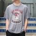 USA VINTAGE RED WOLVES BASEBALL TEAM PRINT T SHIRT/アメリカ古着ベースボールチームプリントTシャツ