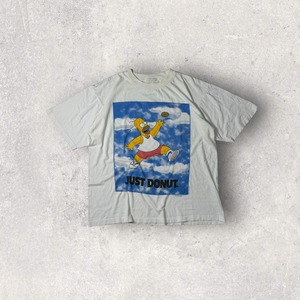 "90's The Simpsons" NIKE parody print t-shirt