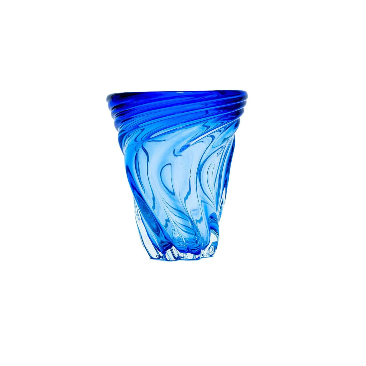 ガラス工房清天】Sモールグラス 青 [琉球ガラス] | 【琉球ガラス】と