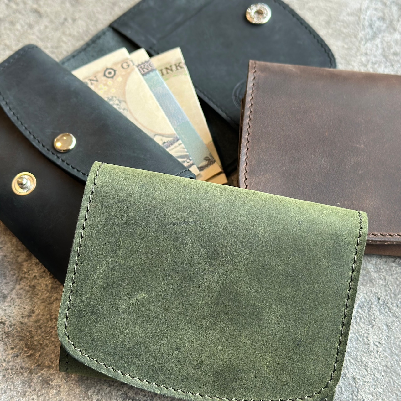 【限定商品】ミニウォレット CHAPO クレイジーホース