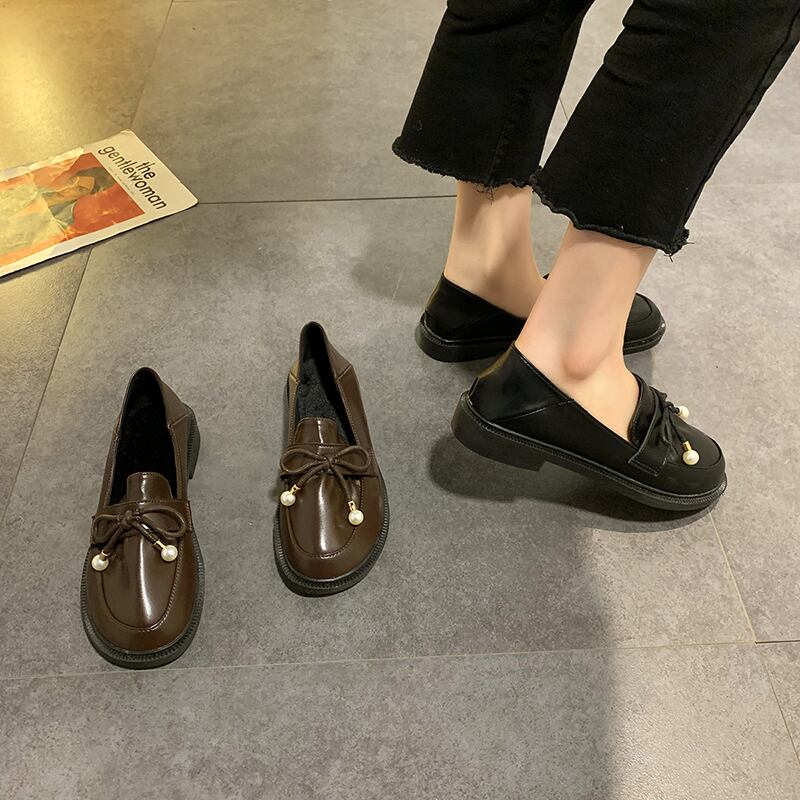 シングルレディースレッドカジュアルリボン 靴 シューズ 部族の婦人靴53576989825