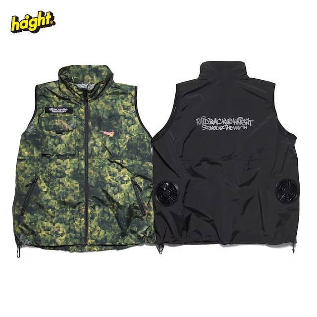 HAIGHT NYLON PADDED VEST 新品　未使用 HAIGHT : RAIDBACK FAN VEST | FULLSPEC.