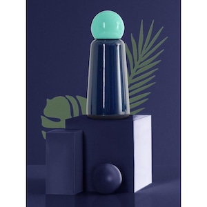 Skittle Bottle Colour 300ml（Indigo & Turquoise）/ スキットルボトル カラー