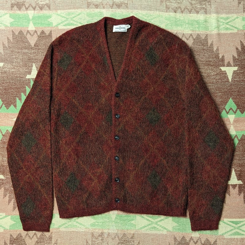 60s T.N.T. ROBERT BRUCE Mohair Cardigan （L） | Wonder Wear