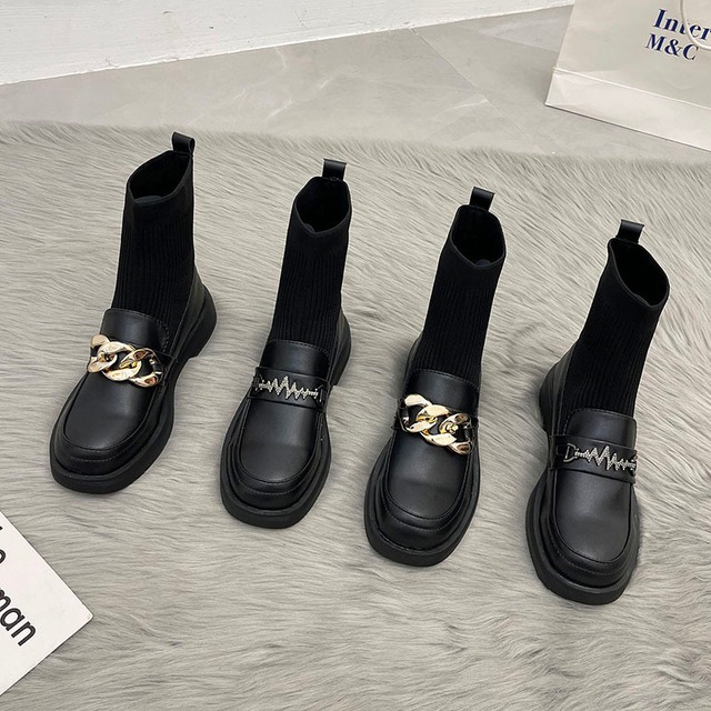 ソックス オータム薄手ブーツ 靴 シューズ 秋物 タイツ ストッキング 部族の婦人靴33634005928