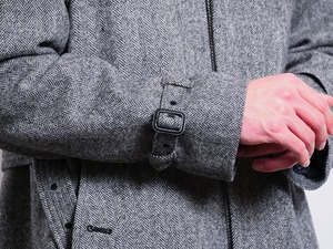 Ashley Ⅱ(アシュレー)・ 763M-354W ・Black x Ecru Herringbone C/#17