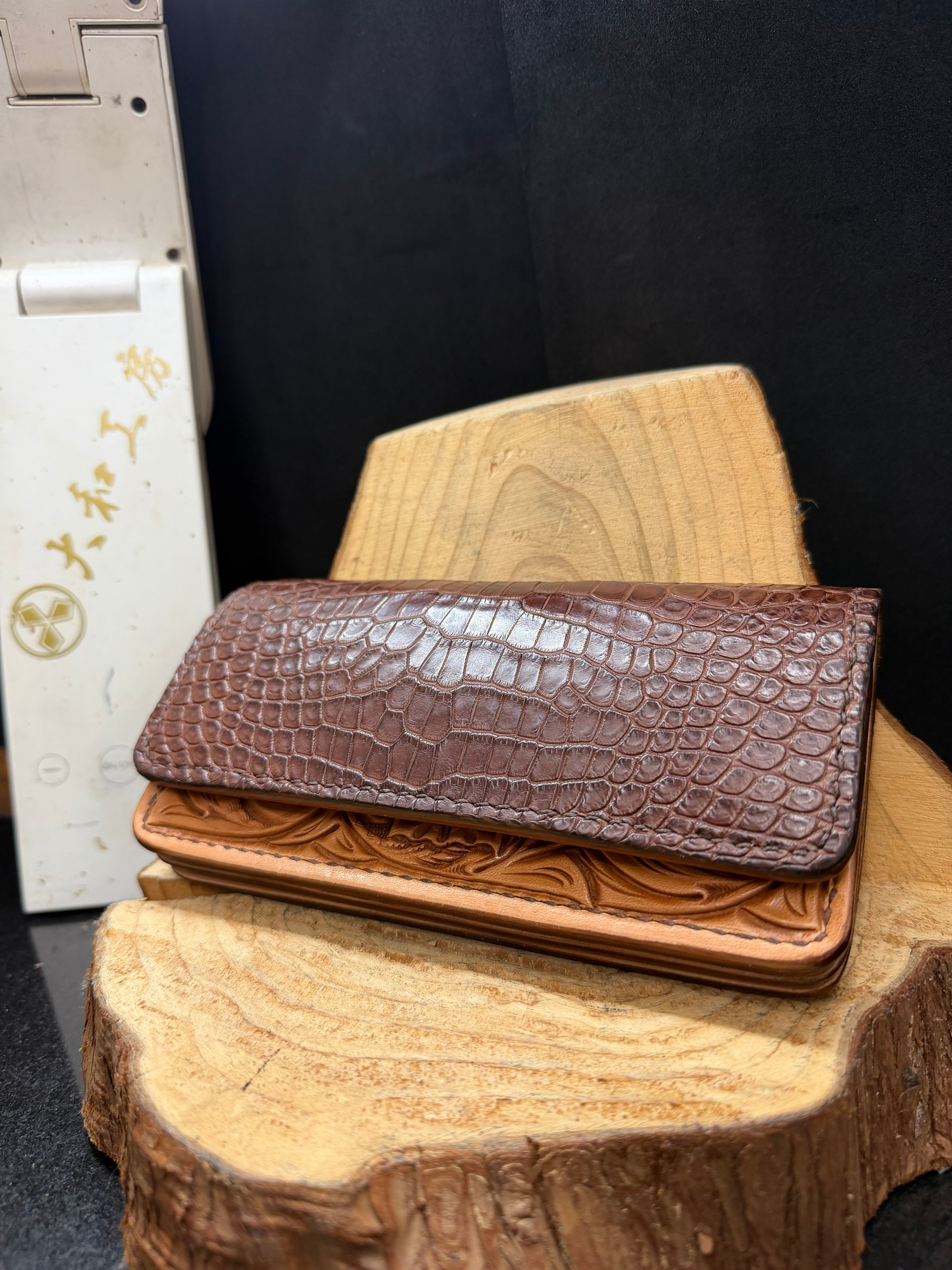 ショートウォレット(激レアブラウンポロサス・トラッカーズウォレット)