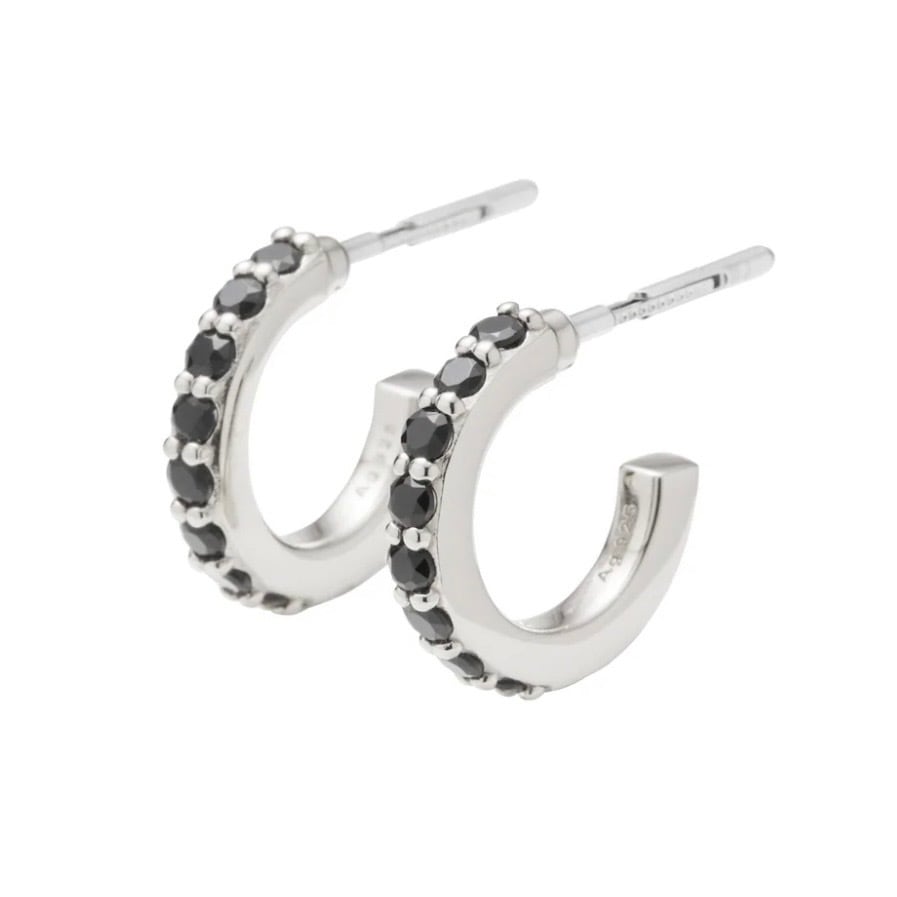 【 BAQLESS 】Embrace Onyx Silver