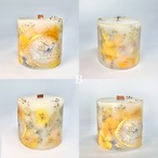 【数量限定】Lueur Jardinシリーズ(光をまとう庭) 木芯ボタニカルキャンドル (Y&B)