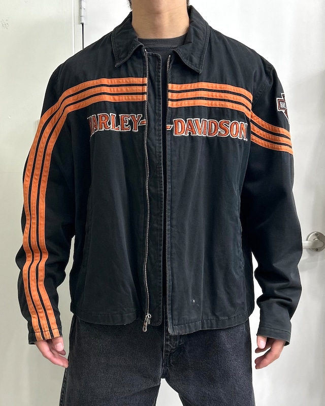 90’~00’s Harley-Davidson Design Cotton Jacket【Roots店】