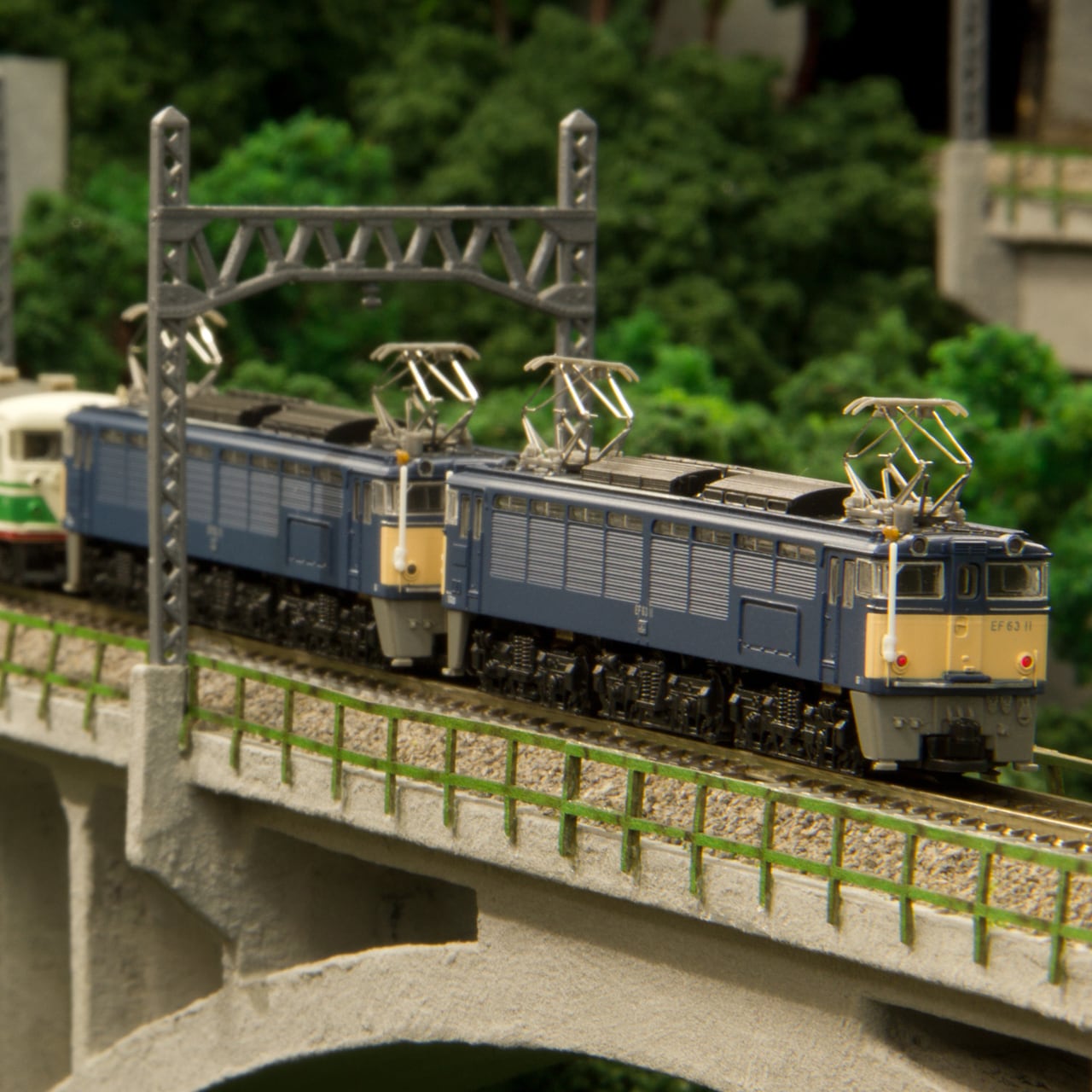鉄道模型 TYPE EF63 T038-1 EF63形電気機関車 1次形 青 重連セット（EF63 Electric