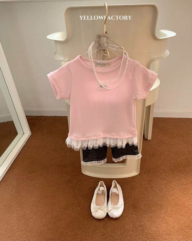 【取寄】yellow factory|roroa tee|ロロアT|XS-XL|kids|26 summer