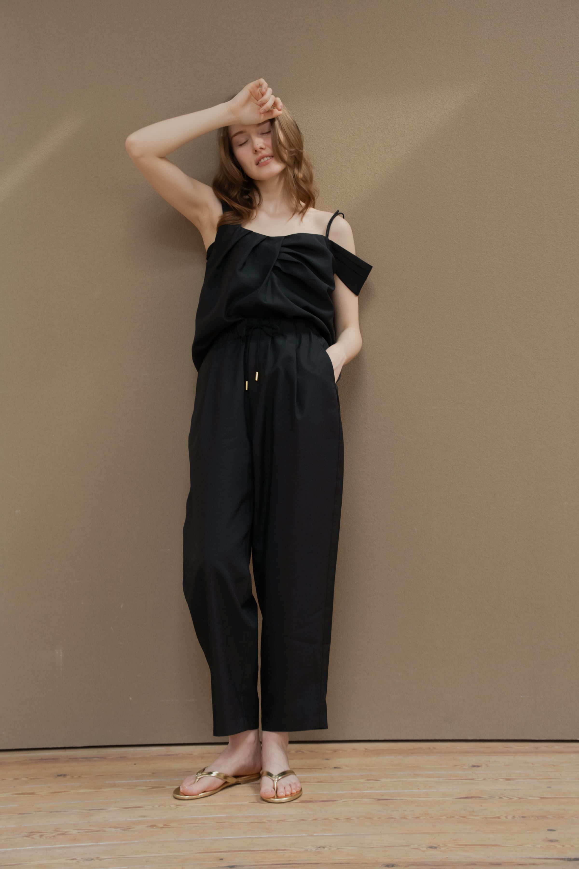 pois Splash pants ブラック Sサイズ Splash pants【通常販売】3〜7日営業日 | pois