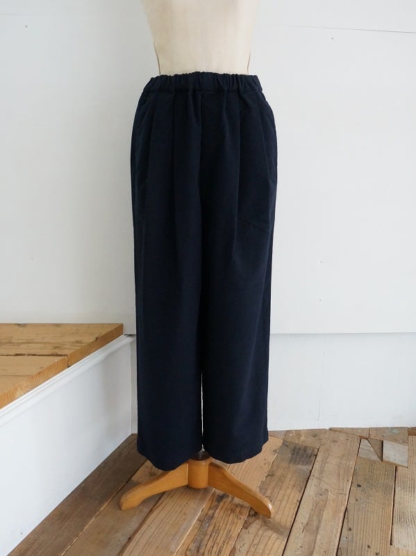 TRAVAIL MANUEL モールスウェード 2タックトラウザーズ | Fimpen+Nul