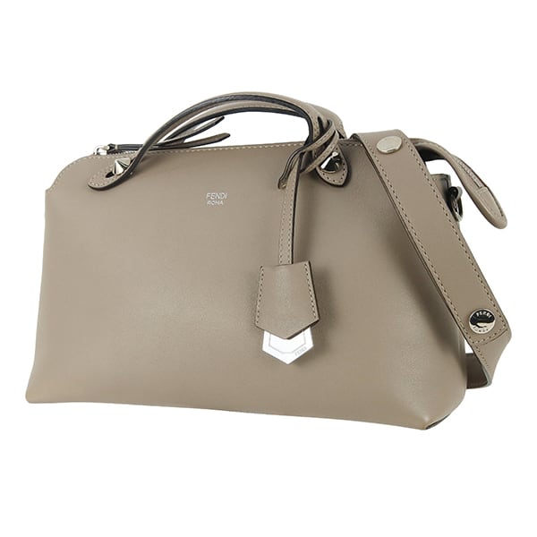 Used FENDI フェンディ バイザウェイ ミディアム トルトラ グレージュ