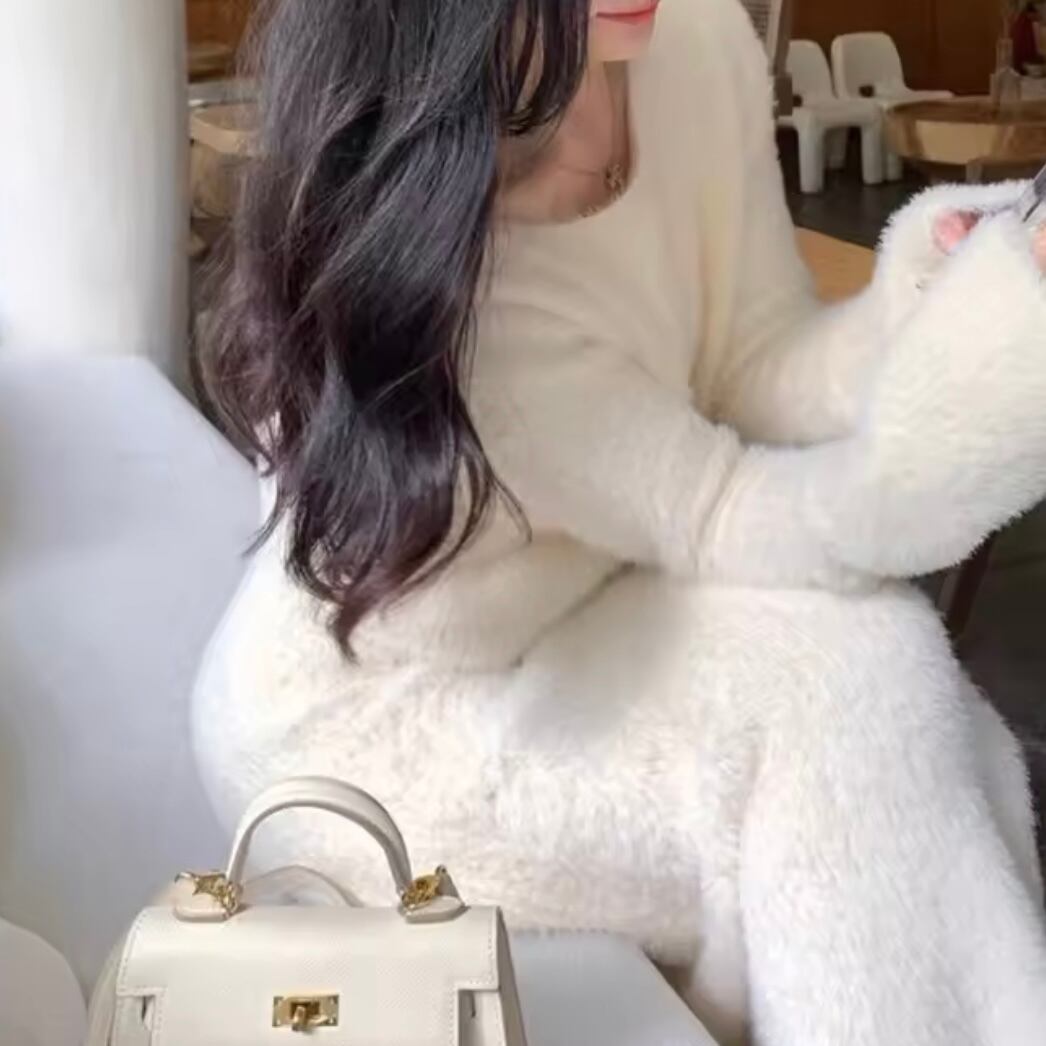 souffle yarn knit setup