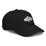 FISHING BEAR 刺繍入りキャップA0095