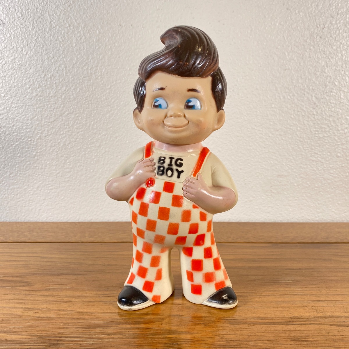 1159 【1973年】ビンテージ BIG BOY ビッグボーイ ソフビ 貯金箱 