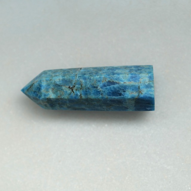 【魂の声を言葉にする石☆コミュニケーションのサポーター】ブルーアパタイト　ポイントT1_6