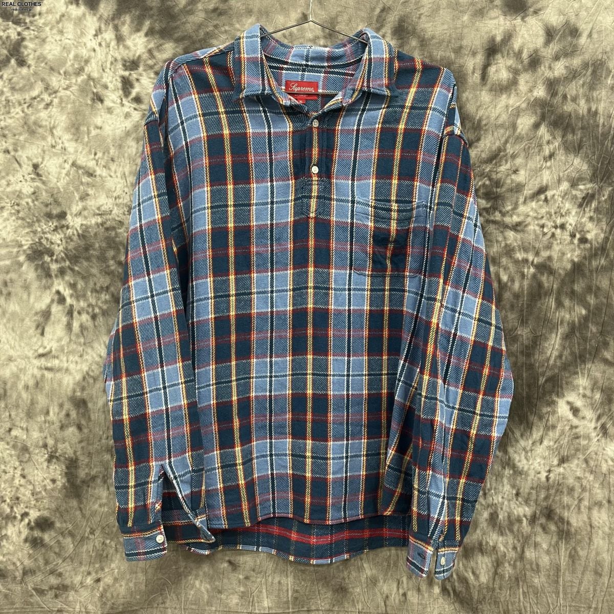 supreme Plaid Flannel Shirt M