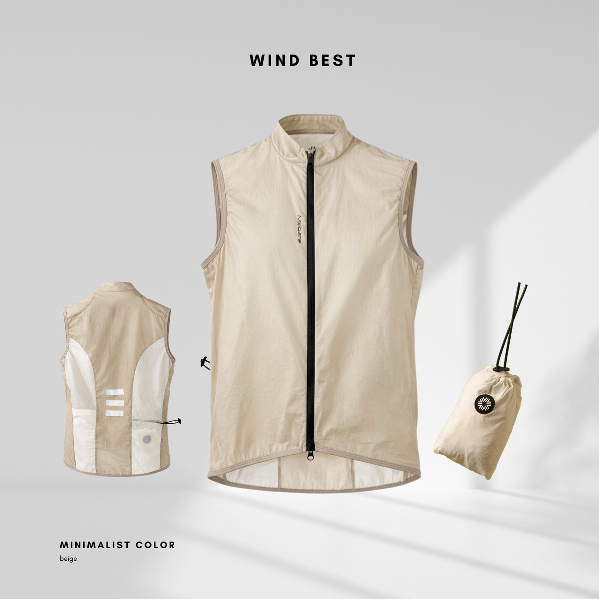 Wind Best -beige- | Milibera