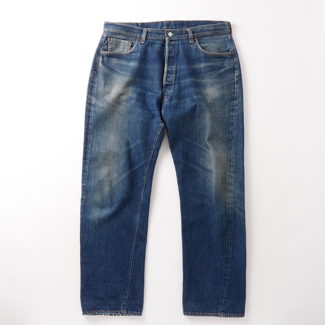 80s-90'S Wrangler Straight Denim Pants, Made in USA, Men's, W37, Vintage unknown blue type Vintage Second Hand
