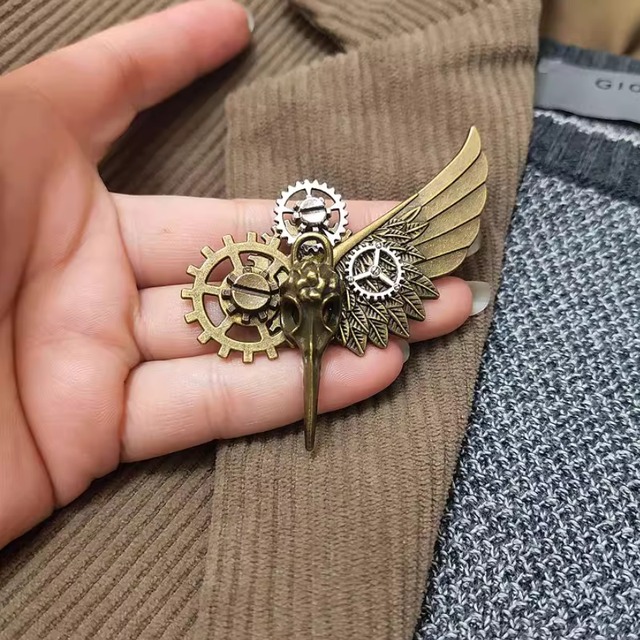 SEASONZ ファッション ファッション小物 アクセサリー スチームパンク ブローチ