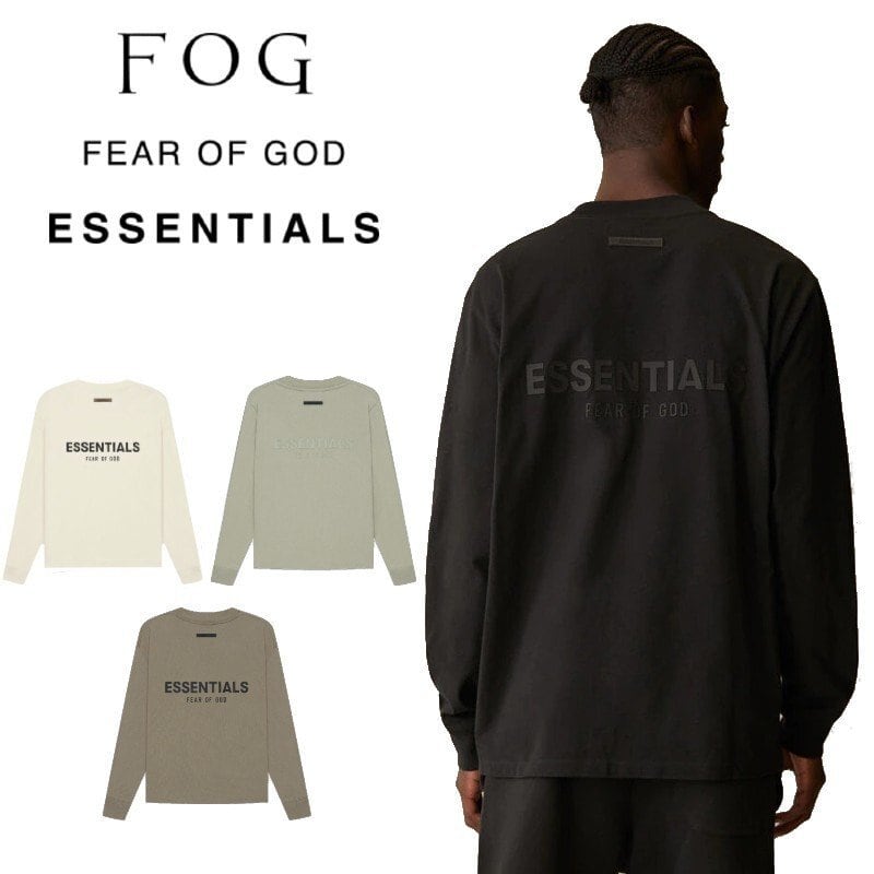 FOG ESSENTIALS (エッセンシャルズ) BACK LOGO LONG SLEEVE T-SHIRT