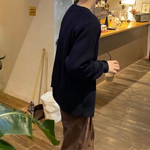 ジップアップシンプルカーディガン　921