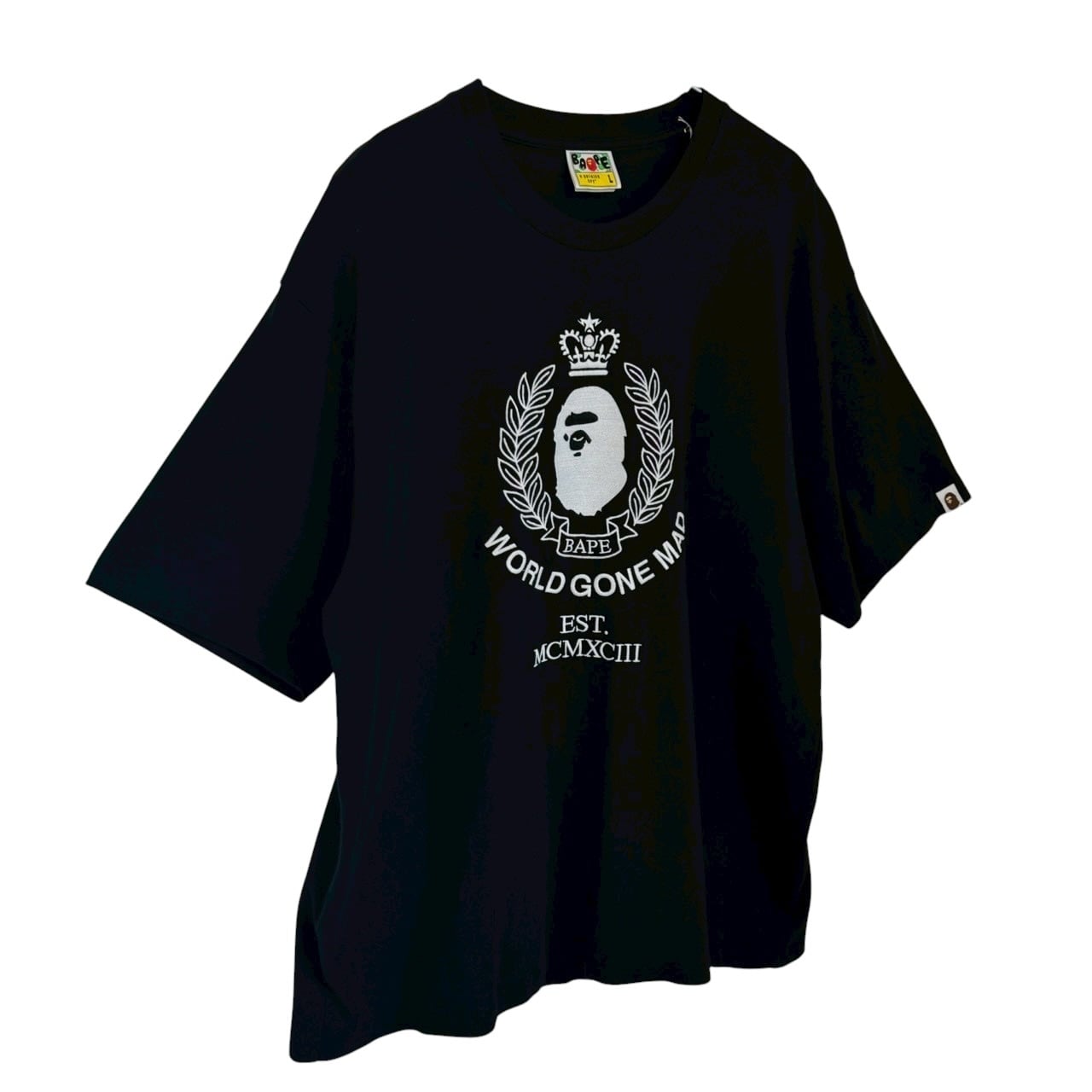 A BATHING APE エイプ Tシャツ L センターロゴ プリントロゴ | 古着屋