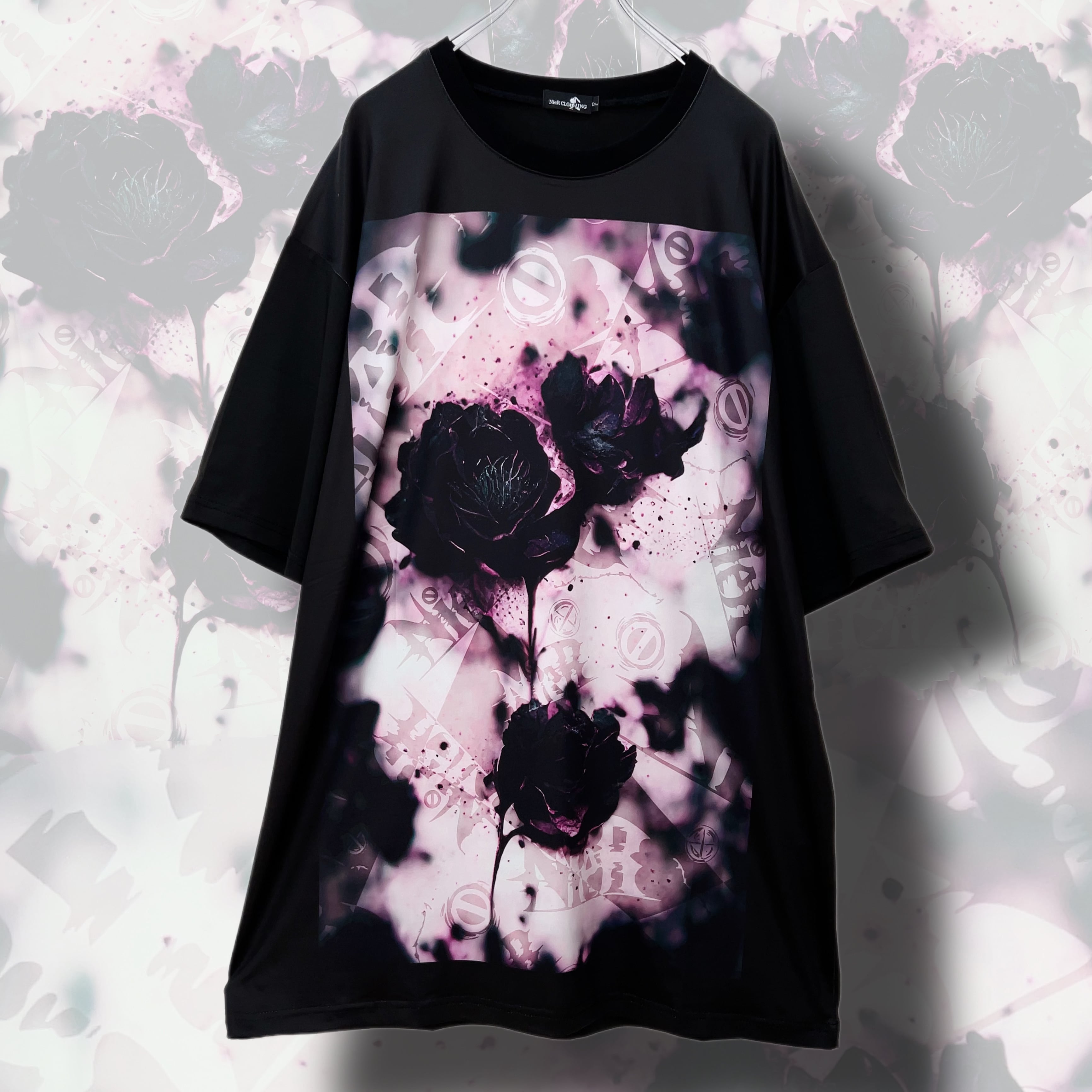 史上最も激安 ニーア クロージング NieR CLOTHING バイカラープリント