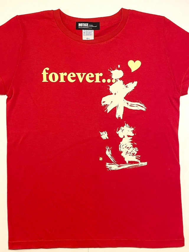 「永遠」iティシャツ赤