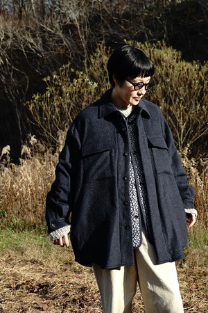 TOUJOURS / Baggy C.P.O Shirt Jacket