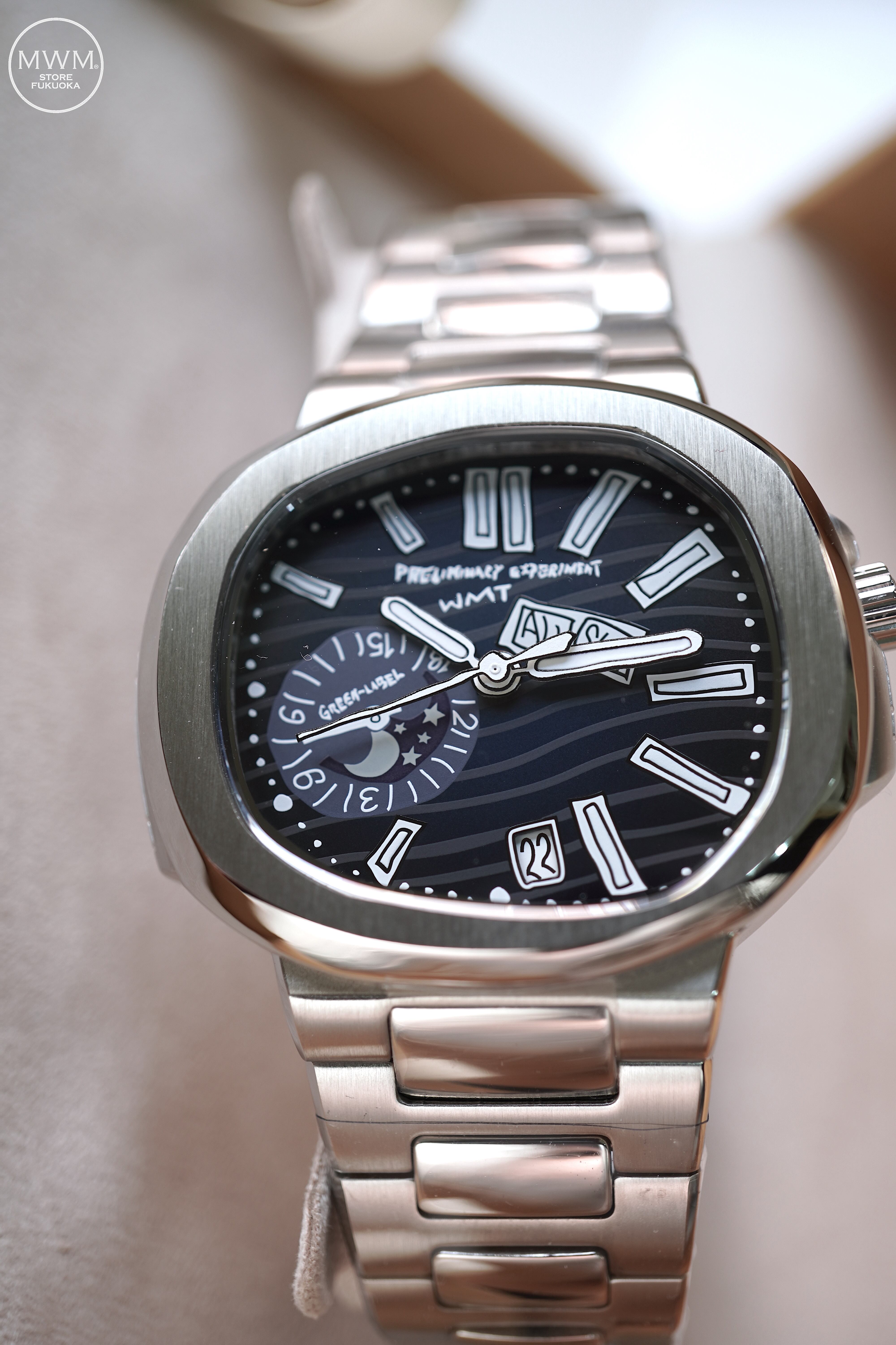 Ocean Time 【サンプル使用品】WMT WATCHES GREEN LABEL Ocean Time 