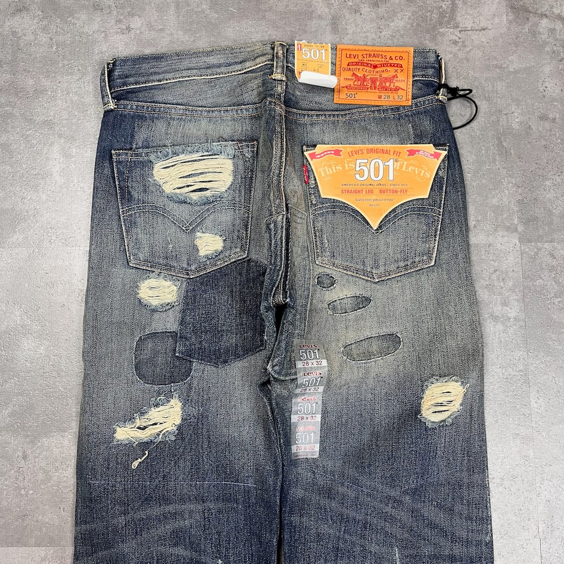 Dead Stock 00's リーバイス 501 ダメージ加工 | Pay ID Dead Stock 00's リーバイス 501 ダメージ加工 | Pay ID