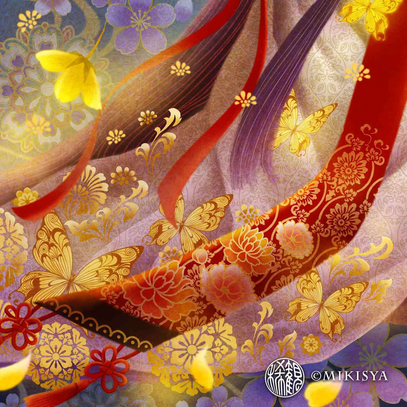【一点物】 木花咲耶姫｜開花 F3 油絵 原画　アート　スピリチュアル　星　桜 木花咲耶姫（このはなさくやひめ）｜花ひらく命の女神 − 春めく