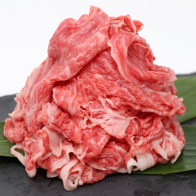 能登牛スライス(切り落し)徳用1kg【N-RK5】【冷凍便】
