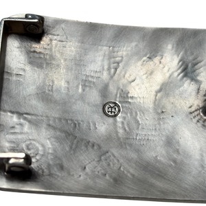 Hopi ROY TALAHAFTEWA silver buckle