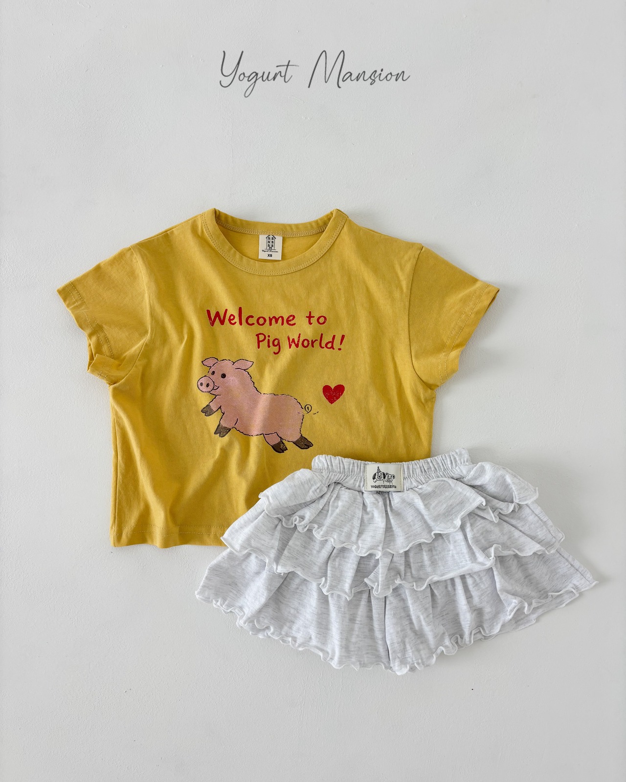 【取寄/韓国直送】Yogurt Mansion 26/SM ピグランドTシャツ