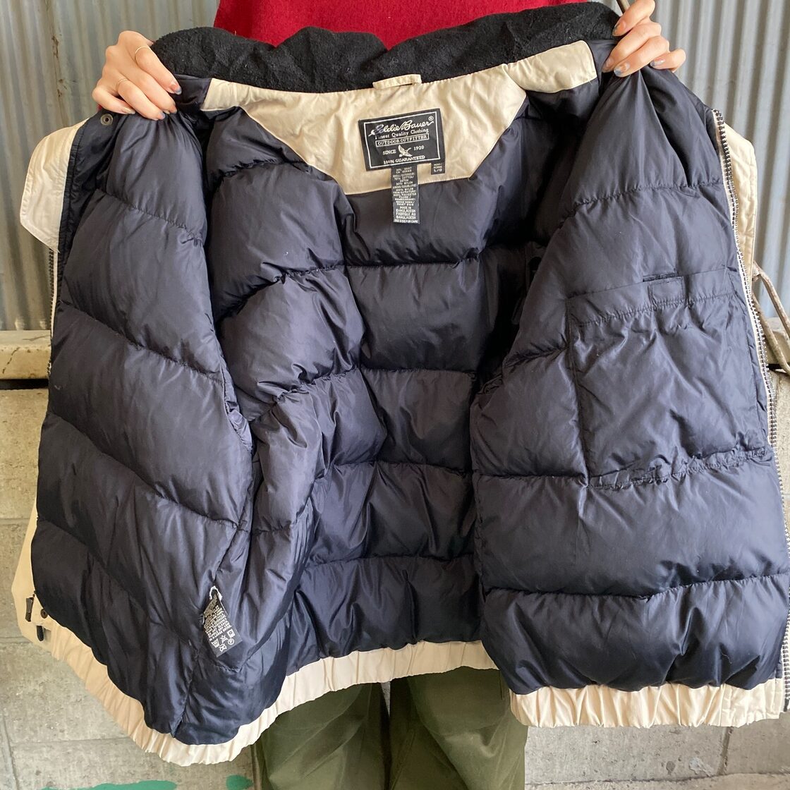 00年代 Eddie Bauer エディーバウアー ダウンジャケット アウトドア  