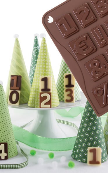 123 チョコアイス CHOCO18S 123 | パボーニ（PAVONI）のシリコンケーキ