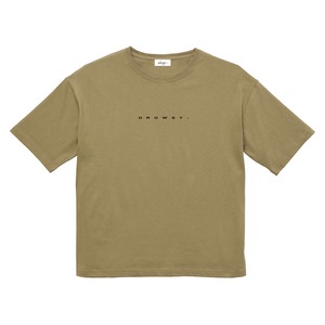 drowsy.. SIMPLE LOGO CT FRONT TEE / 22SS / SK