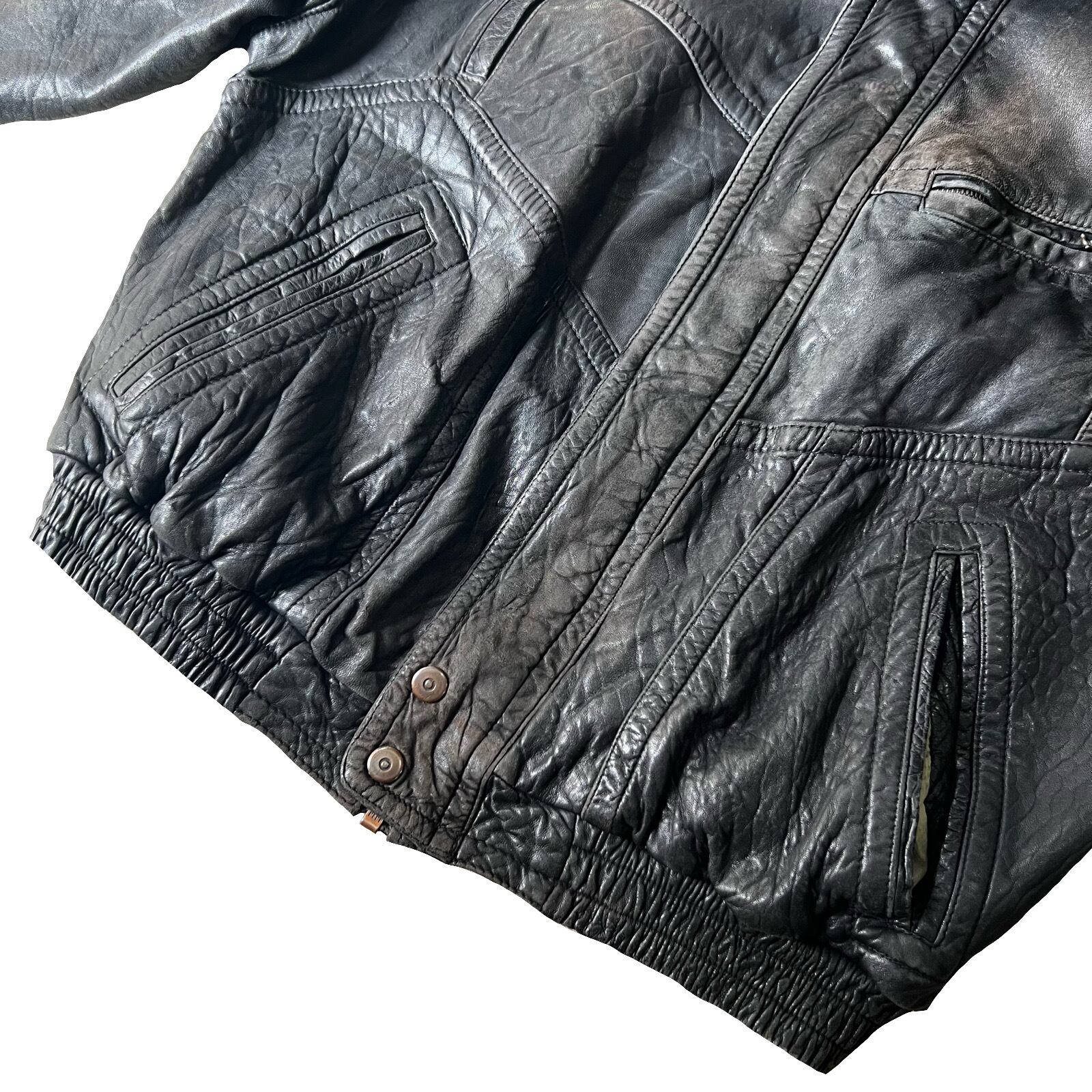 Old American Basics leather jacket M | MASEA