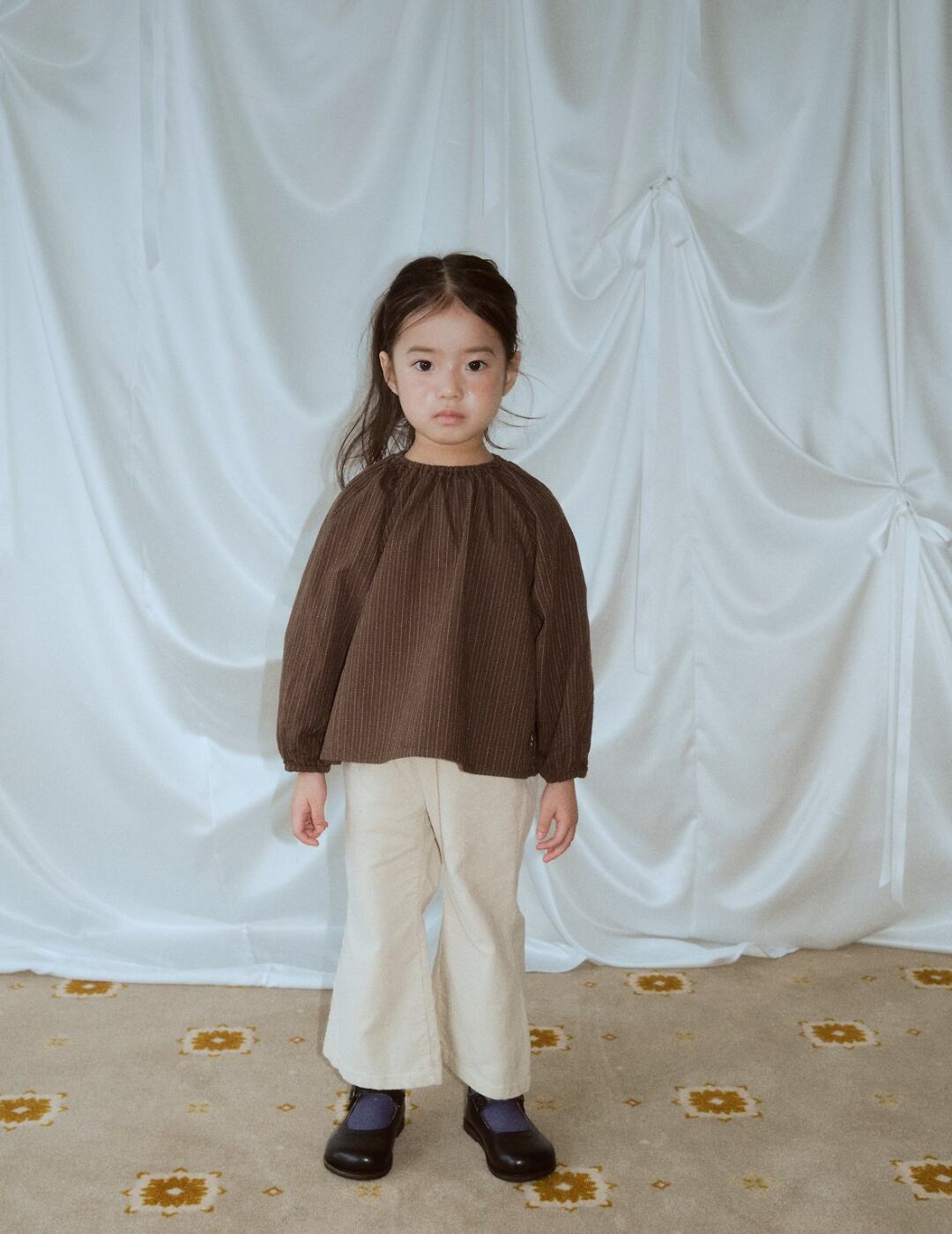 送料無料【予約】/  kidsビビブーツカットパンツ /lalaland